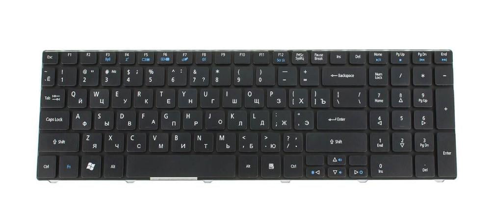Клавиатура для ноутбука Acer Aspire 5820TZG матовая (KB.I170A.164)