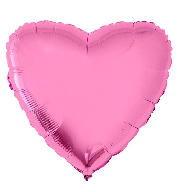 Воздушные шарики Heart Ø 22 см Розовый