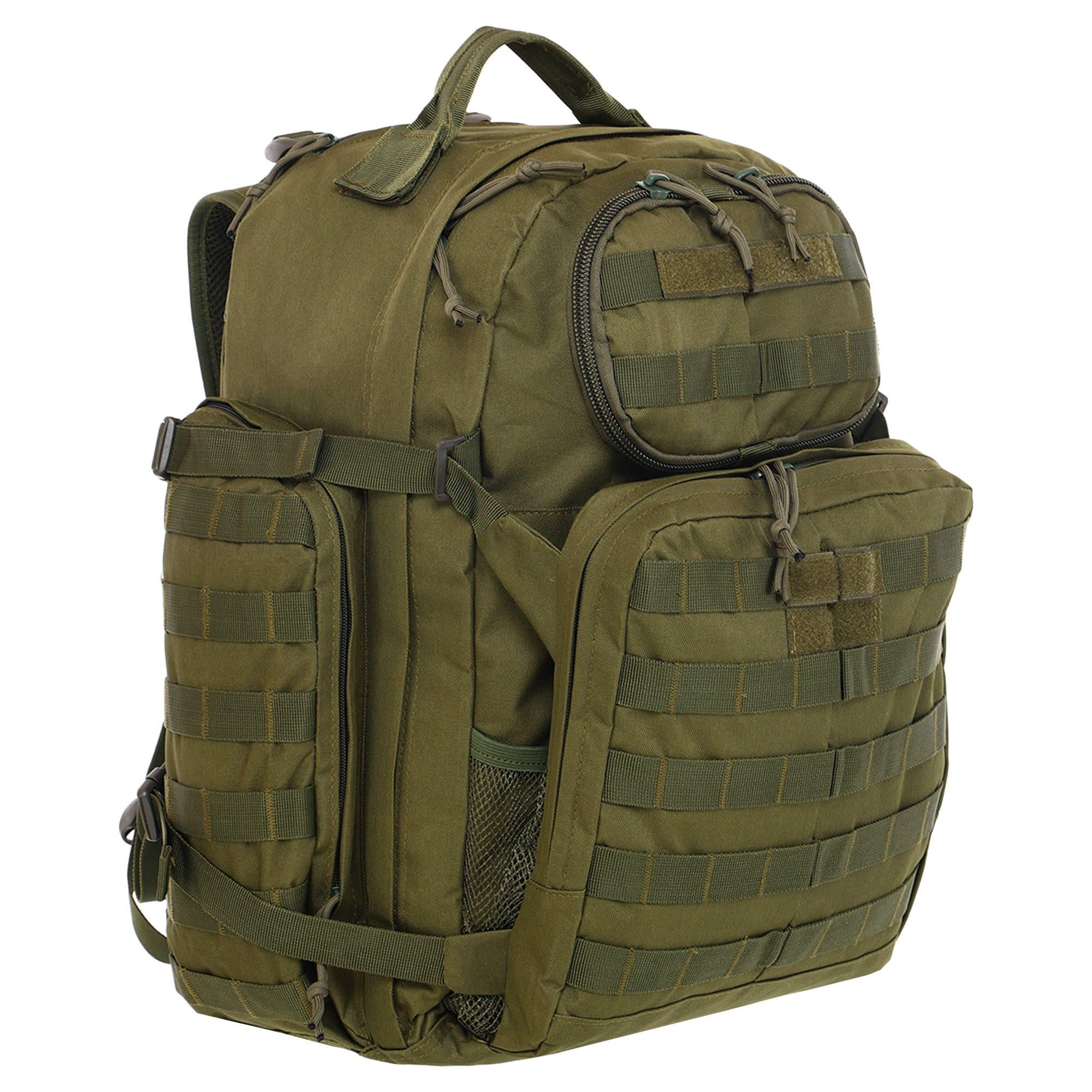 Рюкзак трехдневный штурмовой Silver Knight 31x19x48 см 28 л Оливковый (1511)