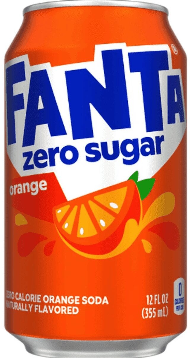 Газований напій Fanta Orange Zero Sugar 355 мл (2787642955)