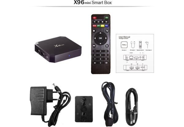 Медиаплеер Android TV Box X96 Mini+ 2/16 GB (48411) - фото 6