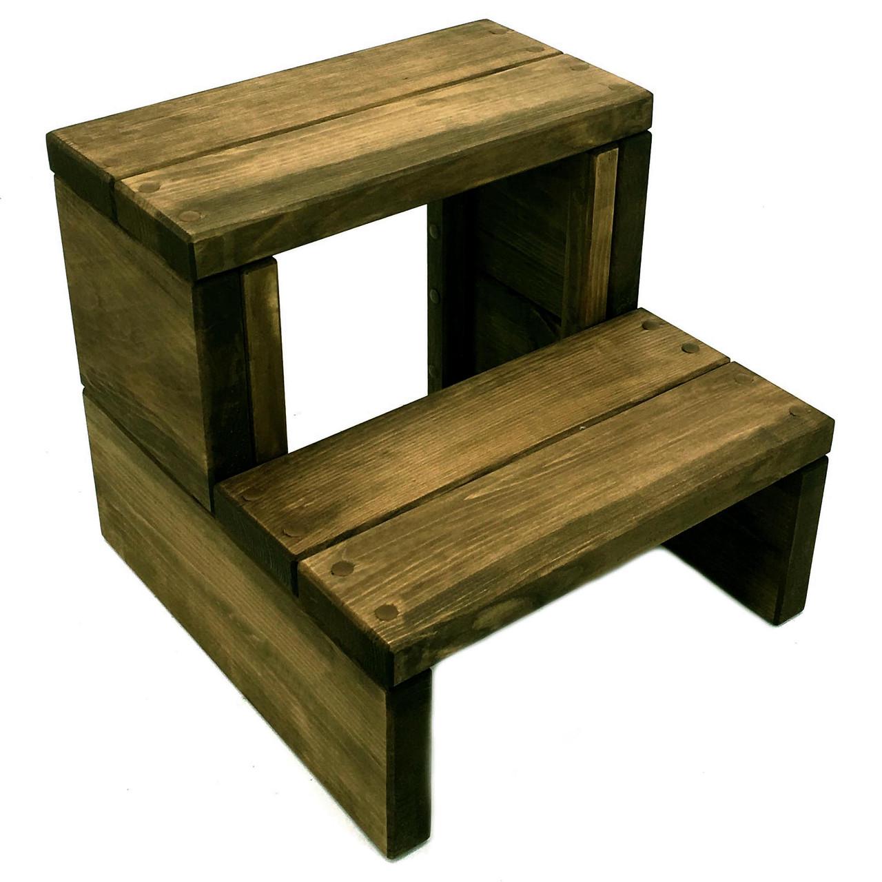 Скамейка-ступенька из дерева Потомак Мускат (ССТ-001207)