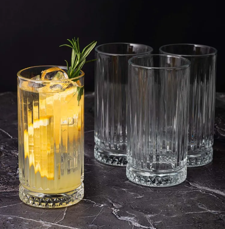 Набор стаканов Pasabahce Elysia высоких 445 мл 4 шт. - фото 2 Набор стаканов Pasabahce Elysia высоких 445 мл 4 шт. - фото 2