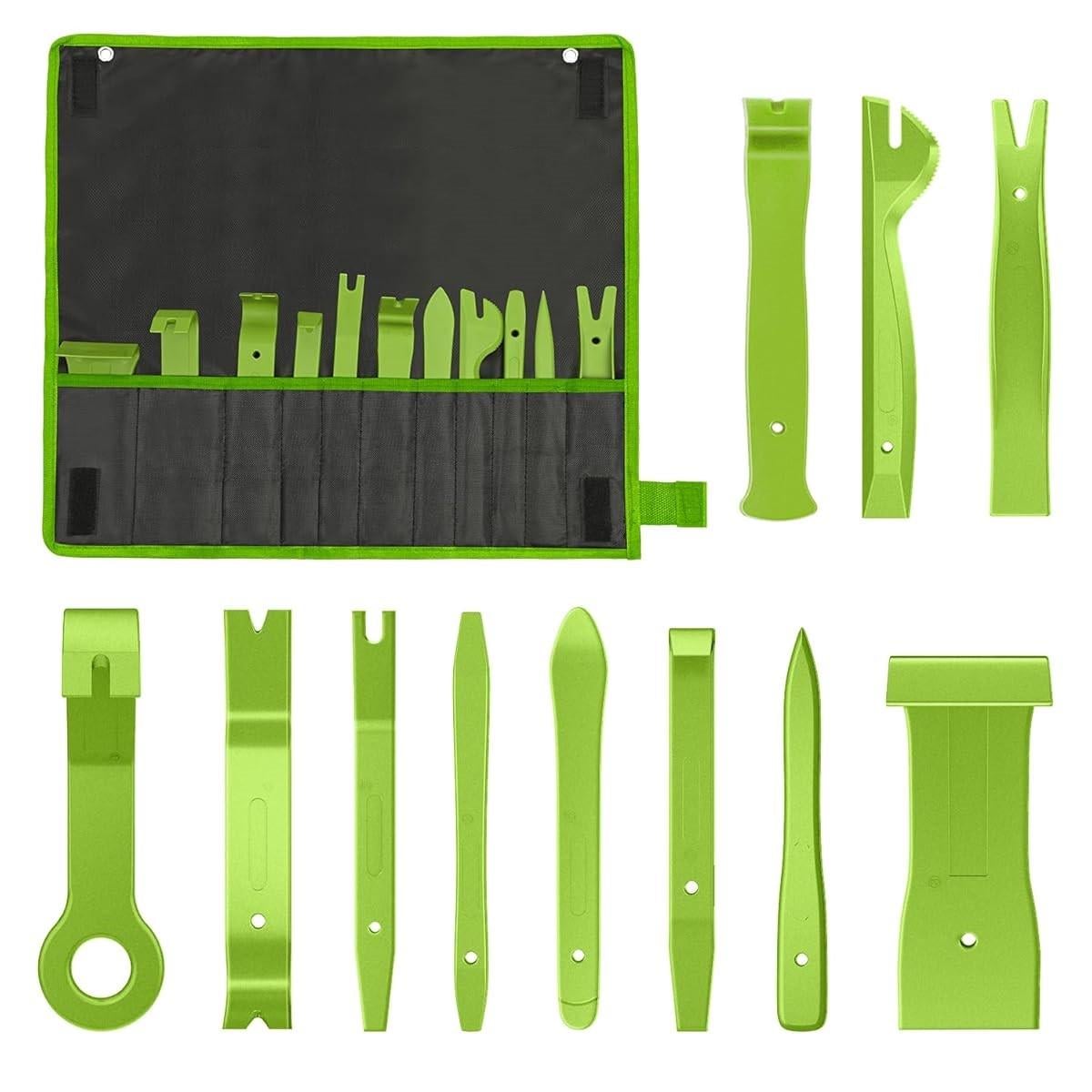 Набор инструментов для снятия автообшивки, 12 эл.