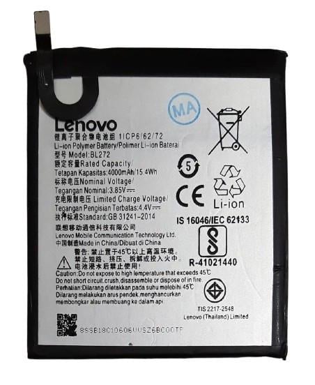 Акумулятор BL272 для Lenovo K6 POWER 4000 mAh (000021554)
