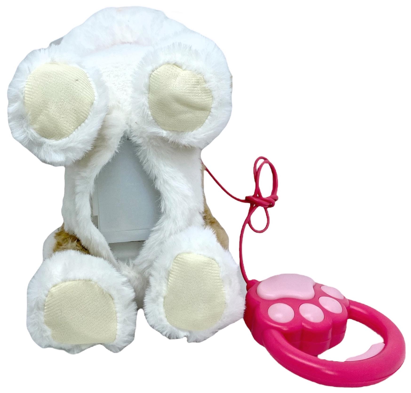 Інтерактивна іграшка м'яка Кошеня рухається/нявчить з повідцем Бежевий (27196534) - фото 2 Інтерактивна іграшка м'яка Кошеня рухається/нявчить з повідцем Бежевий (27196534) - фото 2