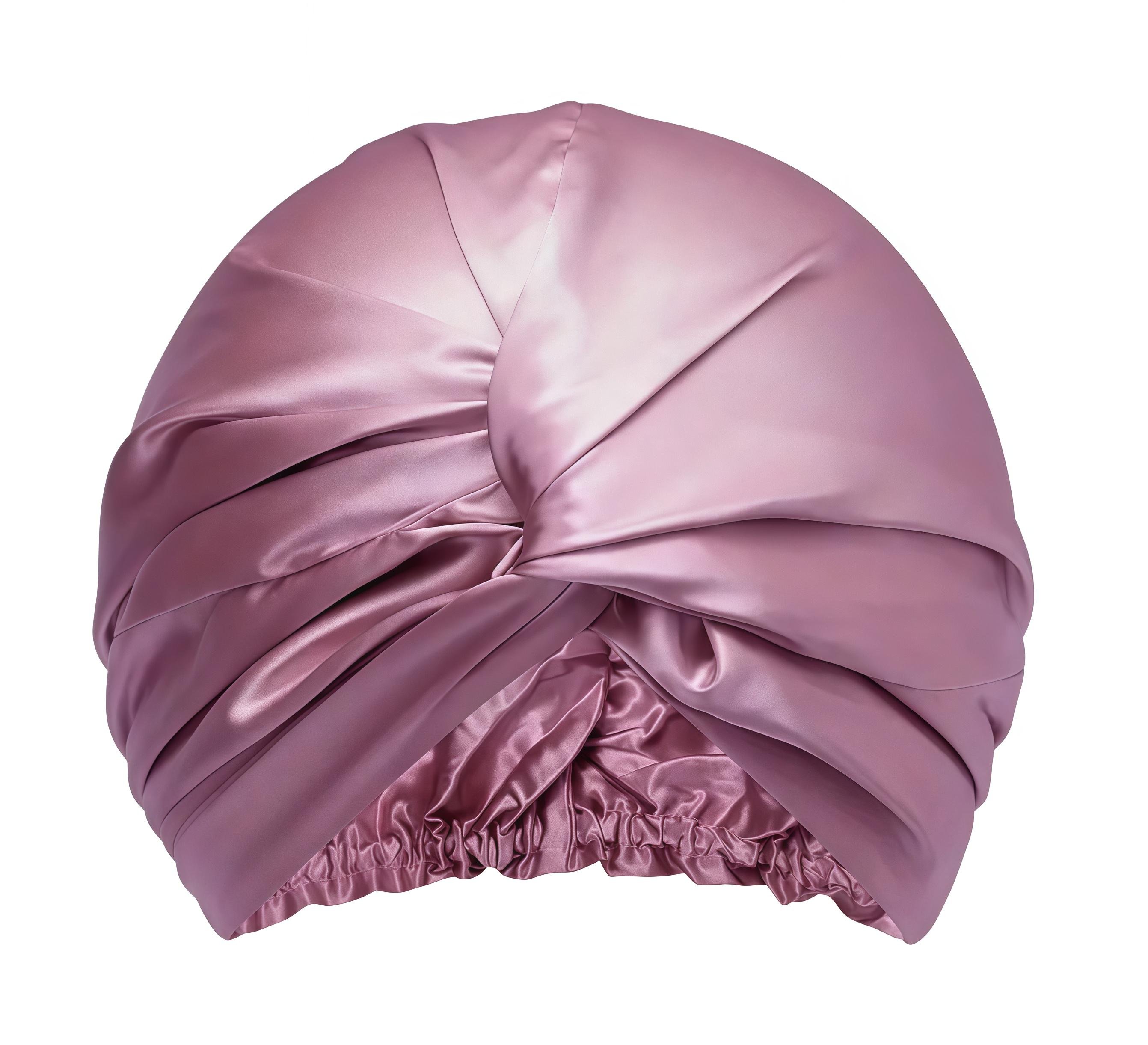Бонет для волос двухслойный шелковый Античная роза