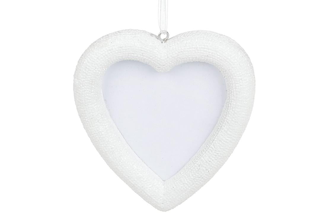 Ялинкова прикраса Фоторамка Серце BonaDi (829-122)