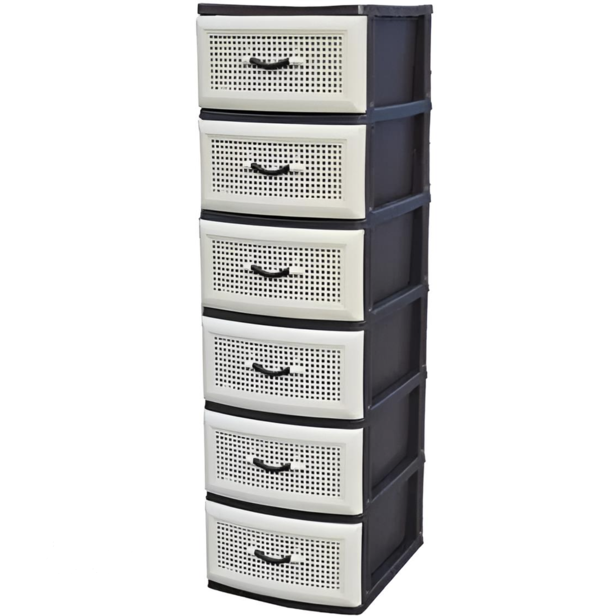 Комод пластиковый GIANT GiantXL 6 ярусов Бежевый (8-11-10239)