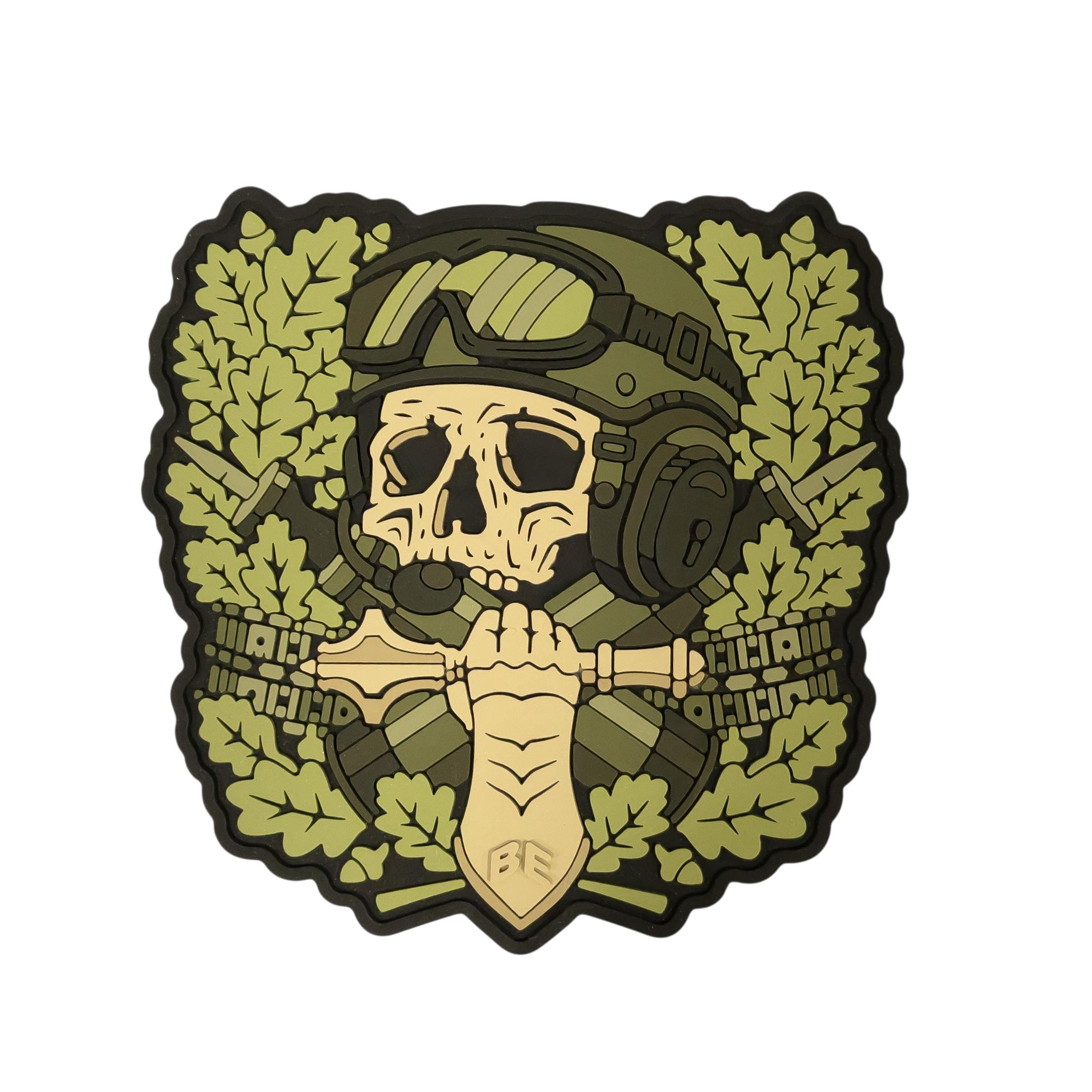 Патч ПВХ Примарний Танкіст Олива (BE-369-2)
