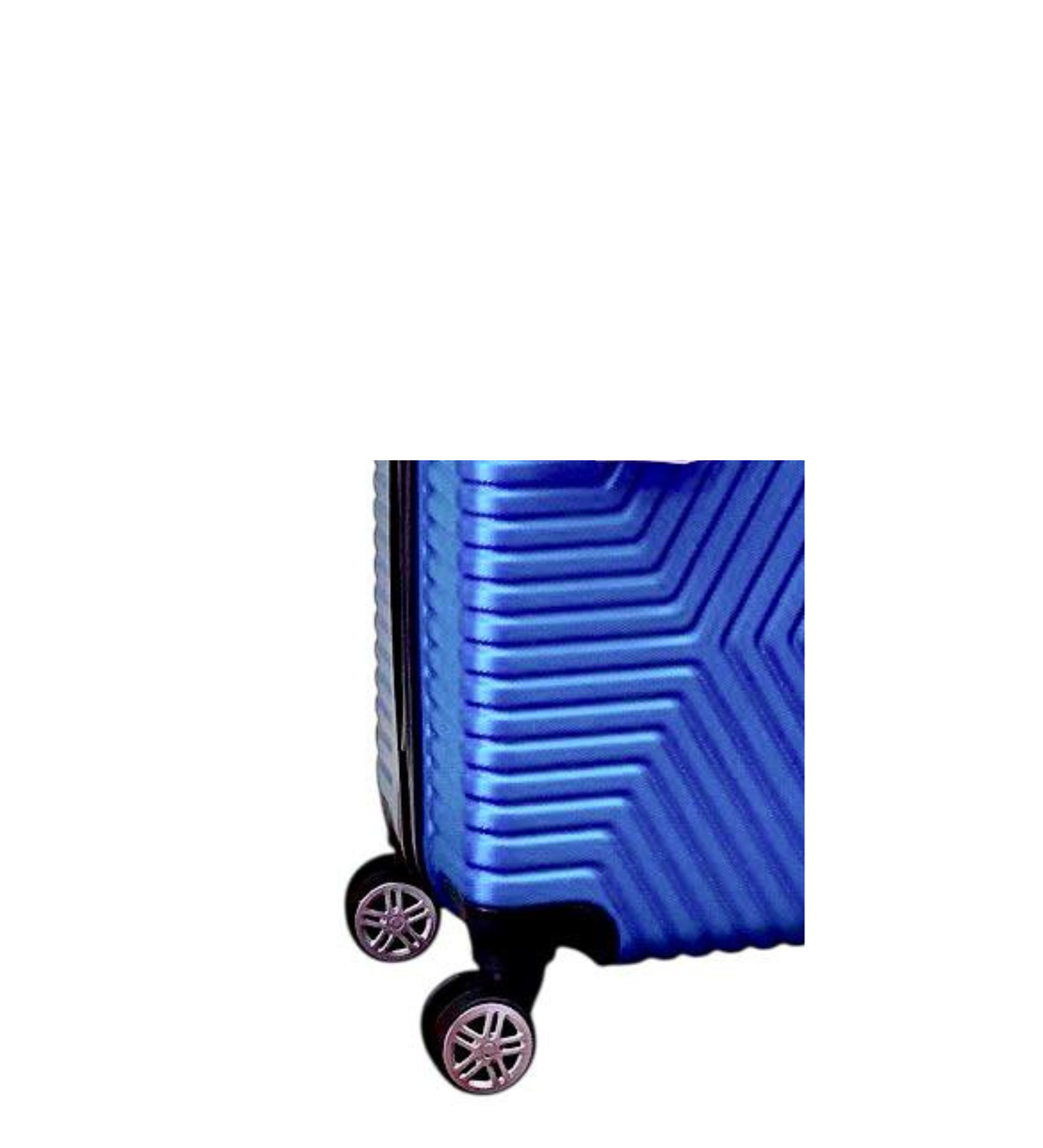 Валіза Polo ПК008-S полікарбонат на 4-х подвійних колесах маленька S 50 л Електрик - фото 2