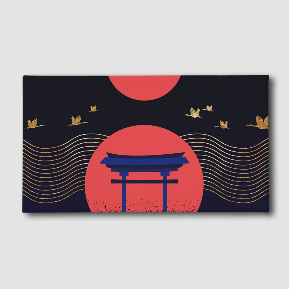 Картина Malevich Store Фэн-Шуй 50x100 см (K0023)