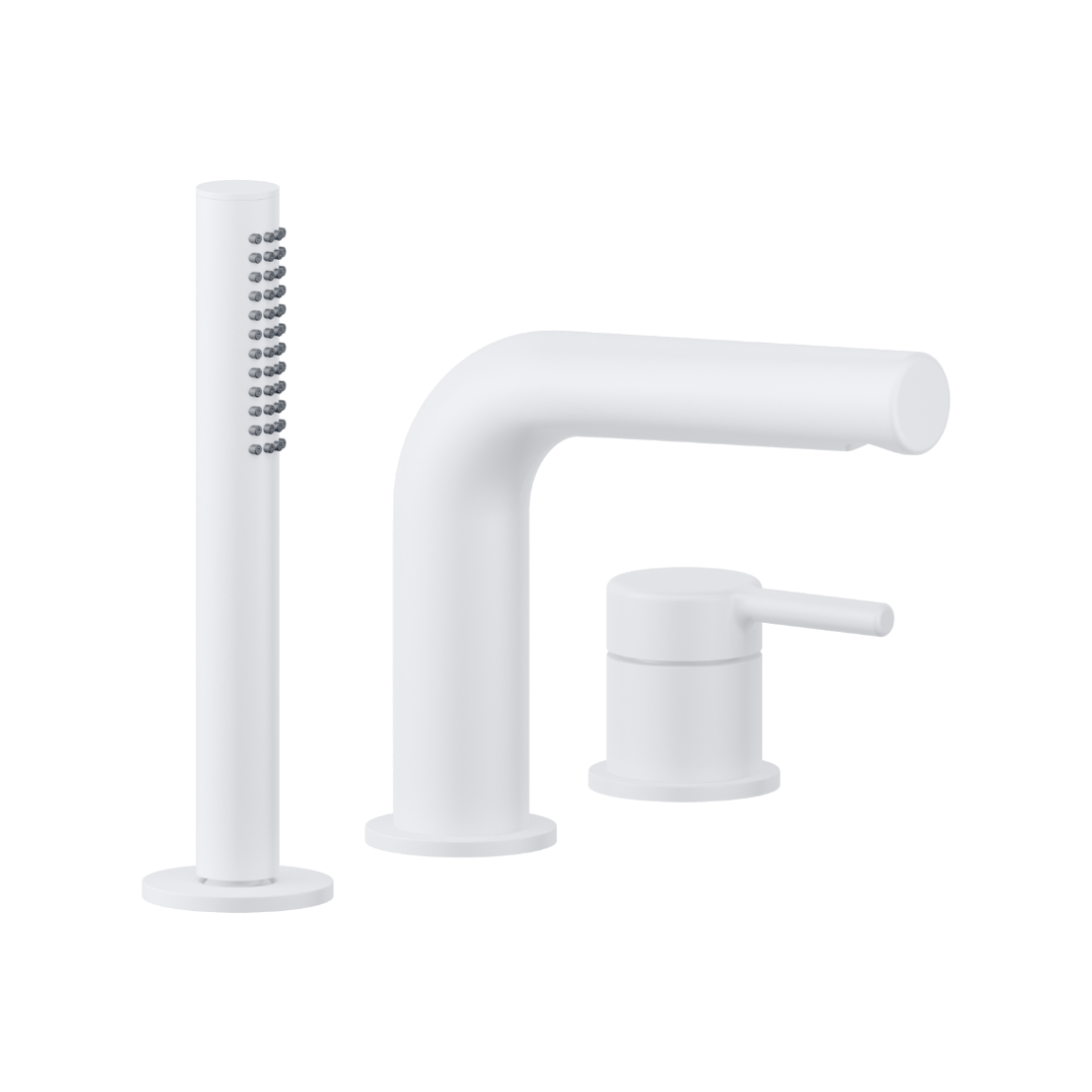 Змішувач на борт ванни Excellent PI Білий матовий (AREX.1234WH)