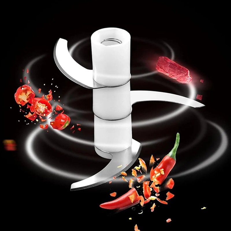 Міксер UKC 6706 подрібнювач 2в1 ручний бездротовий USB 1200 mAh Pink (23678409) - фото 2