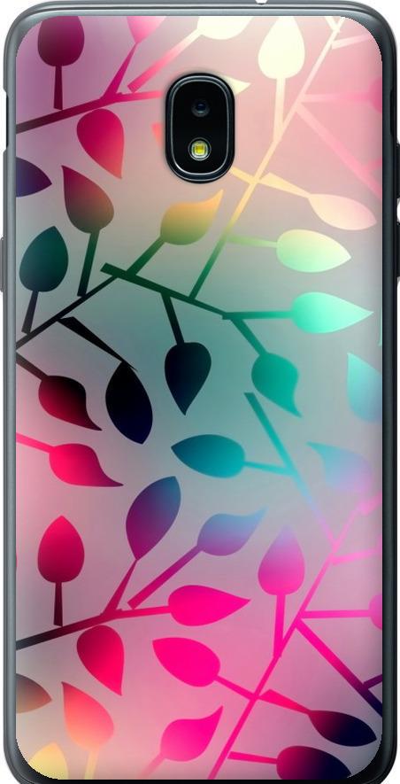 Чехол на Samsung Galaxy J3 2018 Листья (2235u-1501-42517)