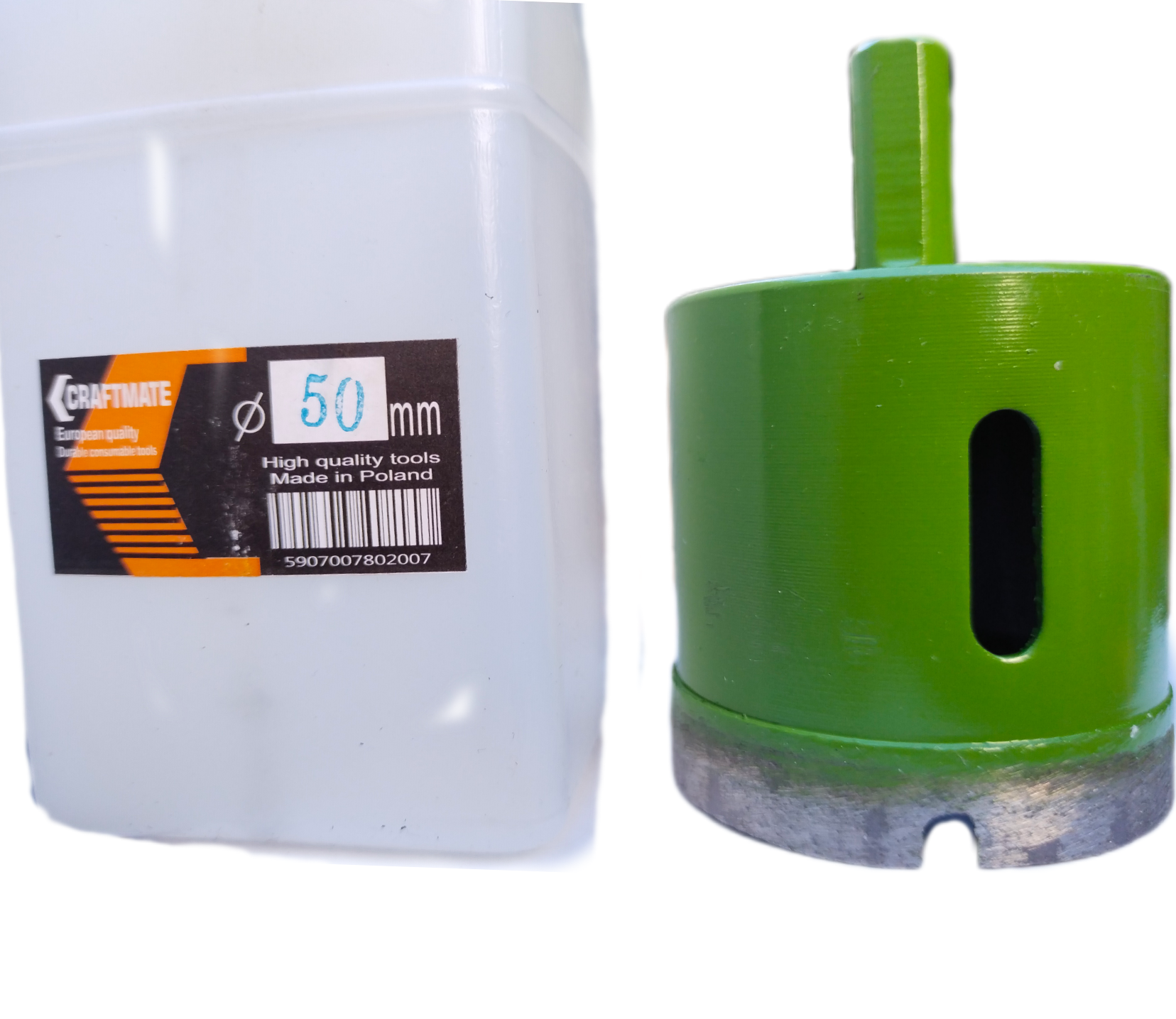 Сверло алмазное Craftmate 50 мм по граниту (50CR-GR) - фото 1 Сверло алмазное Craftmate 50 мм по граниту (50CR-GR) - фото 1