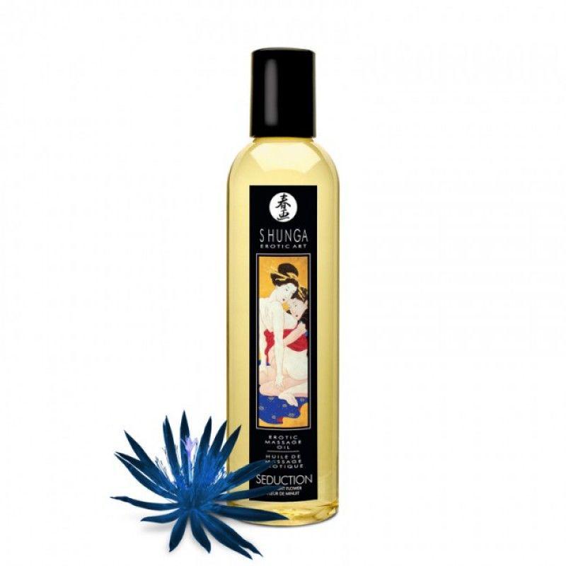 Массажное масло Shunga Seduction Midnight Flower 250 мл Массажное масло Shunga Seduction Midnight Flower 250 мл