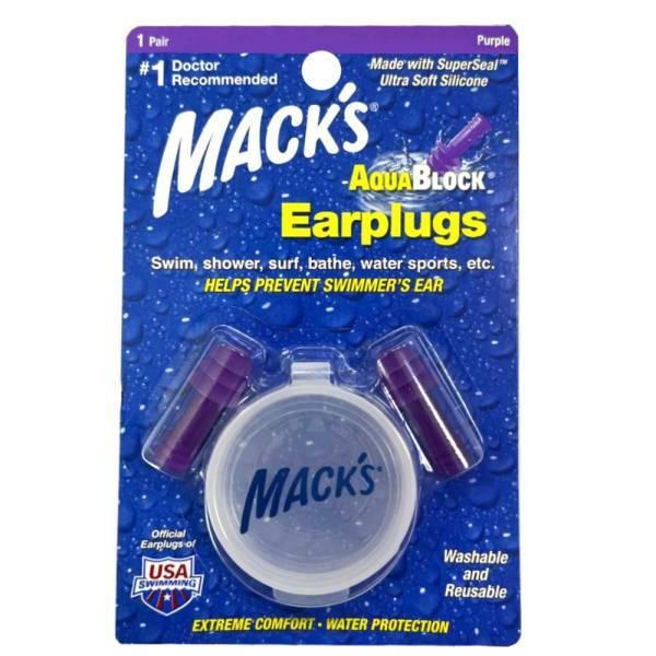 Беруши универсальные силиконовые для плавания Mack's Aquablock Фиолетовый (2127598492) Беруши универсальные силиконовые для плавания Mack's Aquablock Фиолетовый (2127598492)