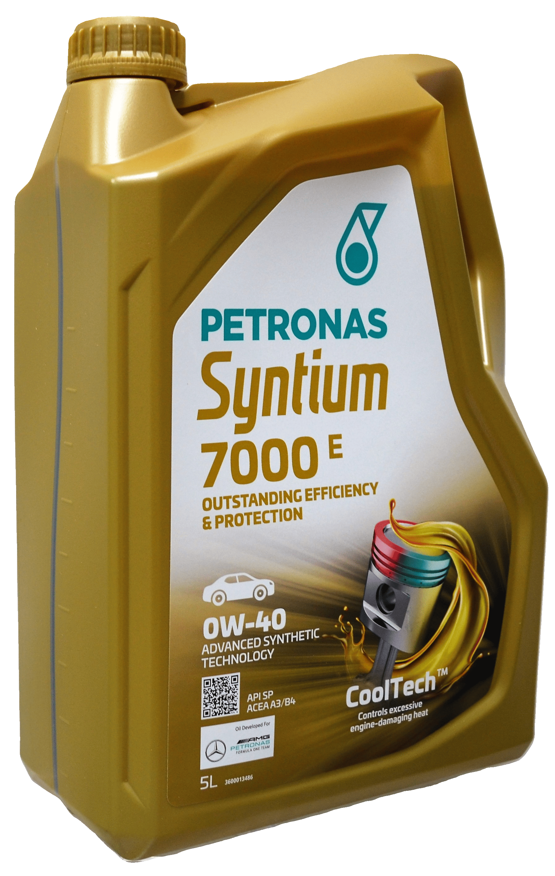 Моторна олива PETRONAS LUBRICANTS Syntium 7000 E 0W-40 5 л (2440008806) - фото 1 Моторна олива PETRONAS LUBRICANTS Syntium 7000 E 0W-40 5 л (2440008806) - фото 1