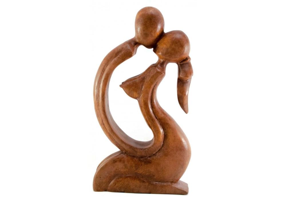 Статуэтка влюбленные дерево 30х15х4,5 см