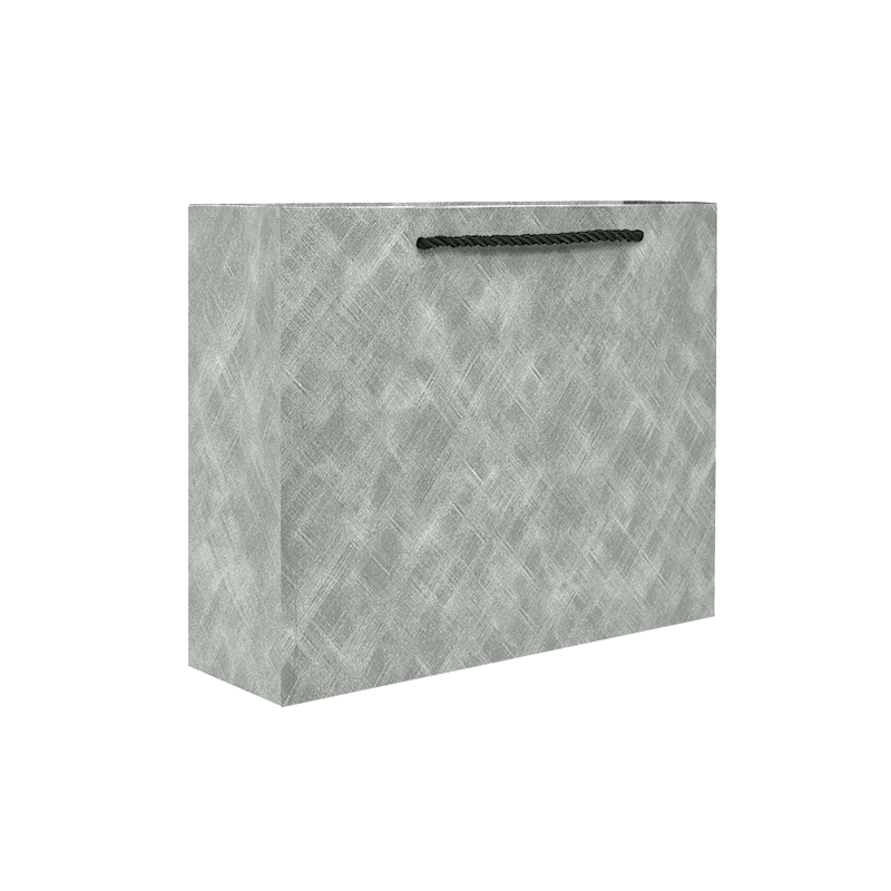 Подарунковий пакет Lesko Y-229 Gray Medium для подарунків