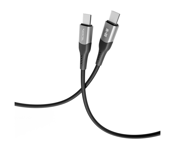 Кабель Data Ridea RC-US42 UltraStrong Type-C-Type-C 60W 2 м Black (0500041765-3030143)