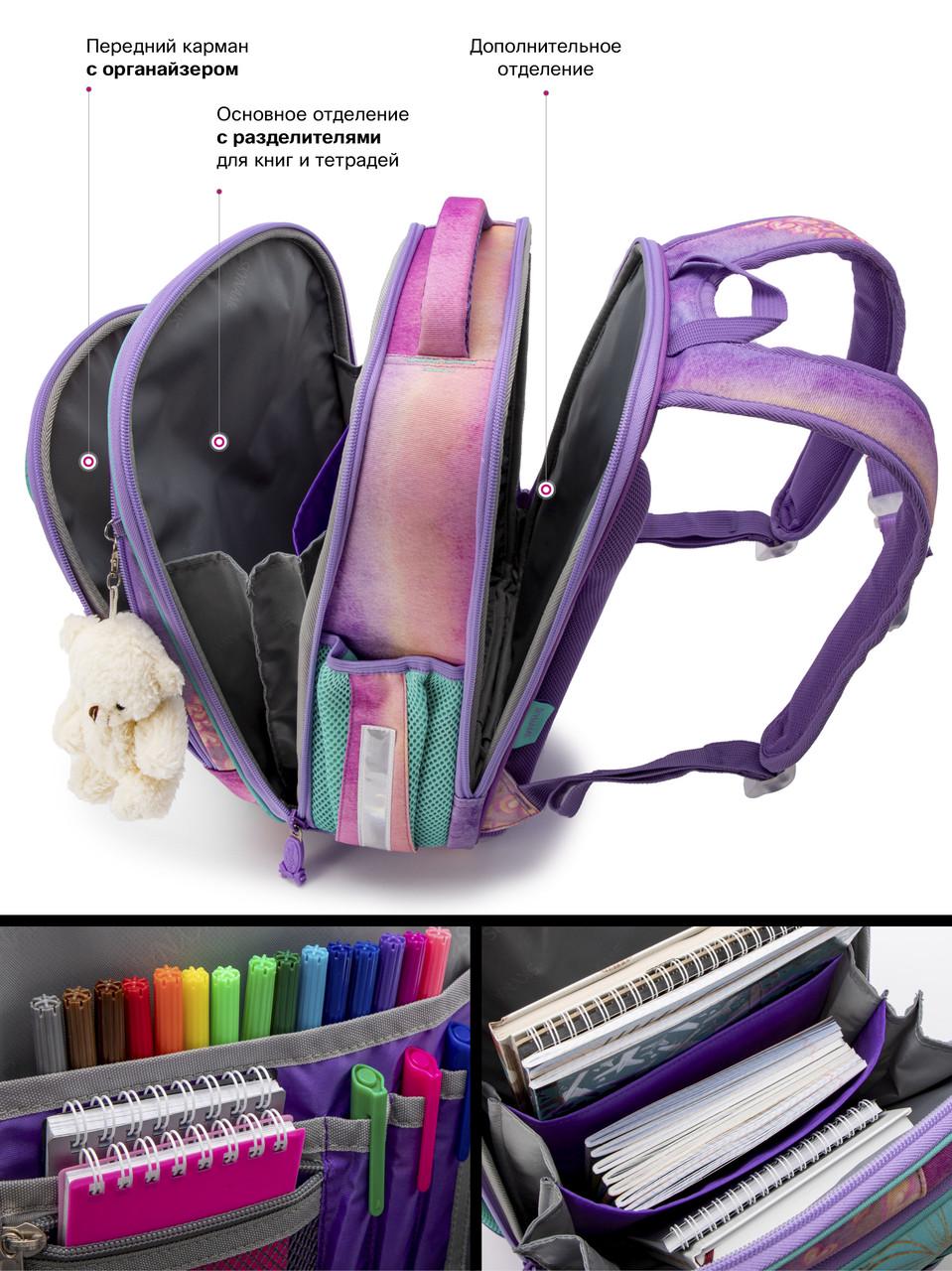 Ранец школьный для девочек SkyName 6034 для 1-4 класса (1619631085) - фото 8 Ранец школьный для девочек SkyName 6034 для 1-4 класса (1619631085) - фото 8