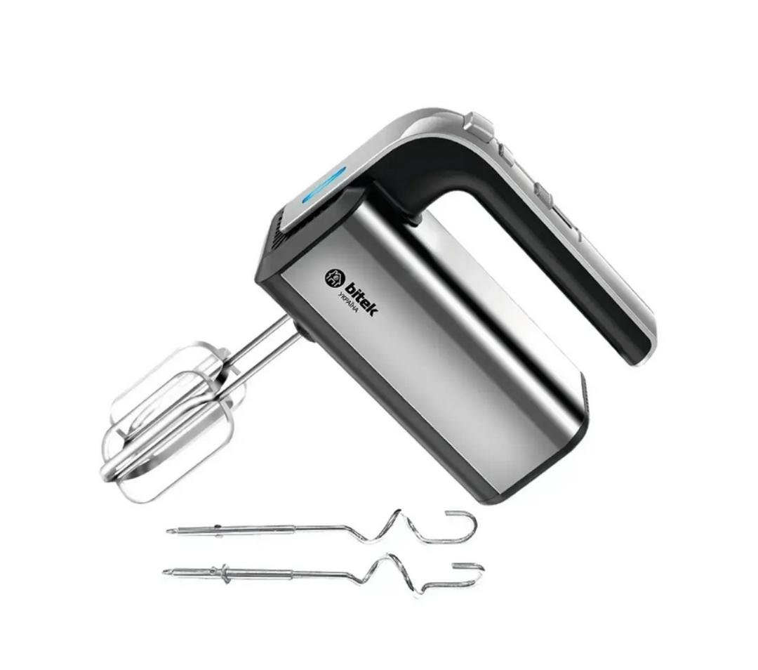 Міксер ручний BITEK BT-6664 з 5 режимами роботи Сірий (GR-04633)