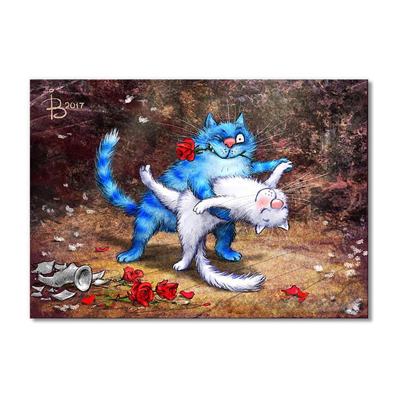 Модульная картина Танцы в клубе 1 модуль 60x90 см