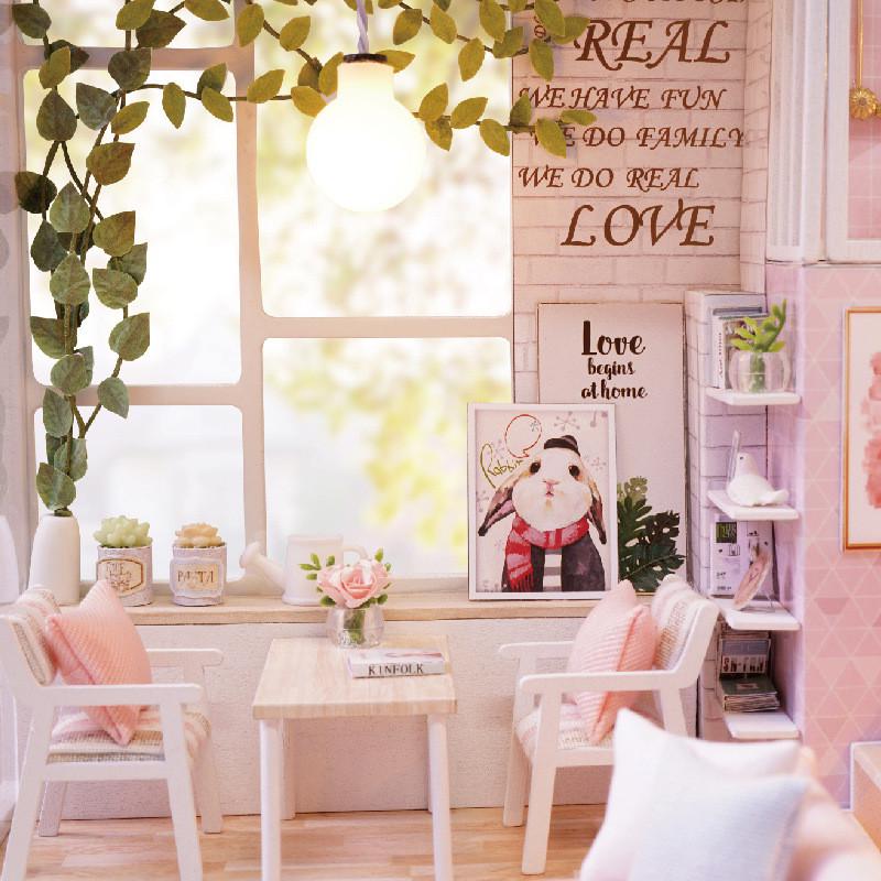 Конструктор-румбокс DIY Cute Room L-022 Tranquil Life Ляльковий будинок (30393630) - фото 2 Конструктор-румбокс DIY Cute Room L-022 Tranquil Life Ляльковий будинок (30393630) - фото 2