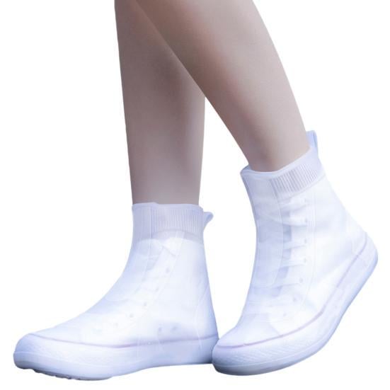 Бахили для взуття Yourstep гумові від води та бруду 903 XXL р. 43-45 White