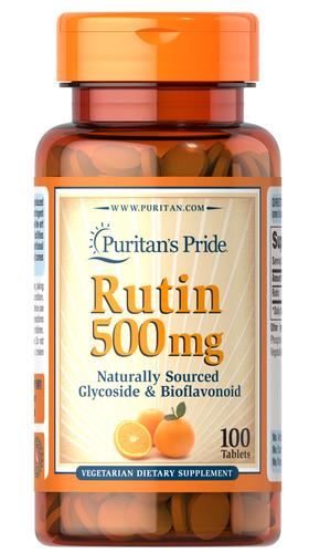 Витамин Puritan's Pride Rutin 500 мг 100 Tablets (1561)