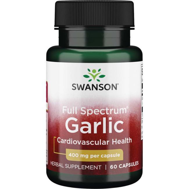Чеснок Swanson Full Spectrum Garlic 400 мг 60 Caps