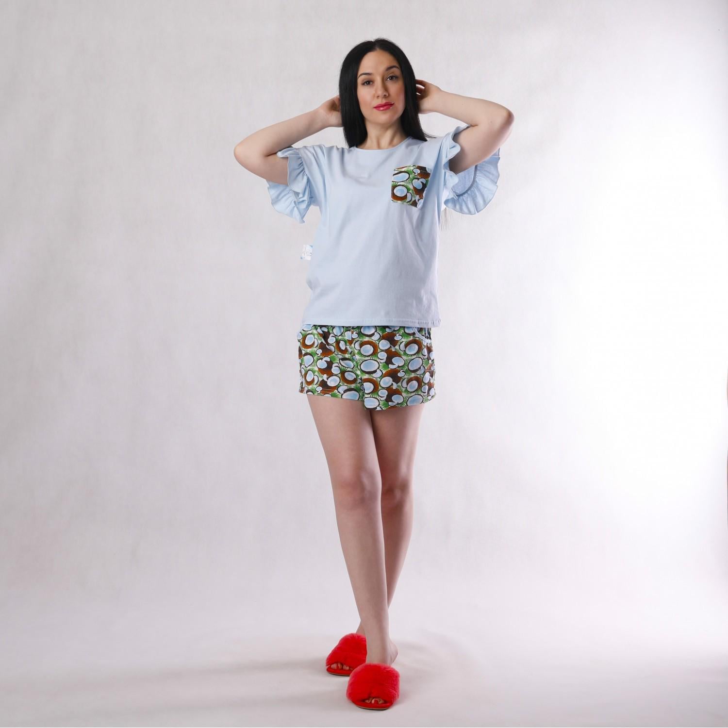 Пижама женская GO-IN TN1-1903 р. 46-48 Голубой