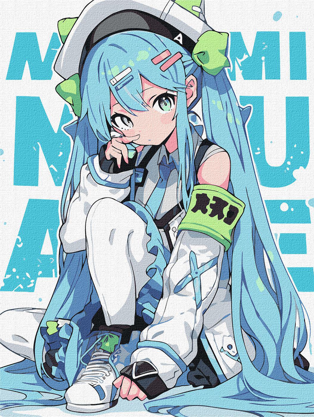 Набір для розпису по номерах Ideyka Неперевершена дівчина КНО8399 40x50 см (MTT-196034)