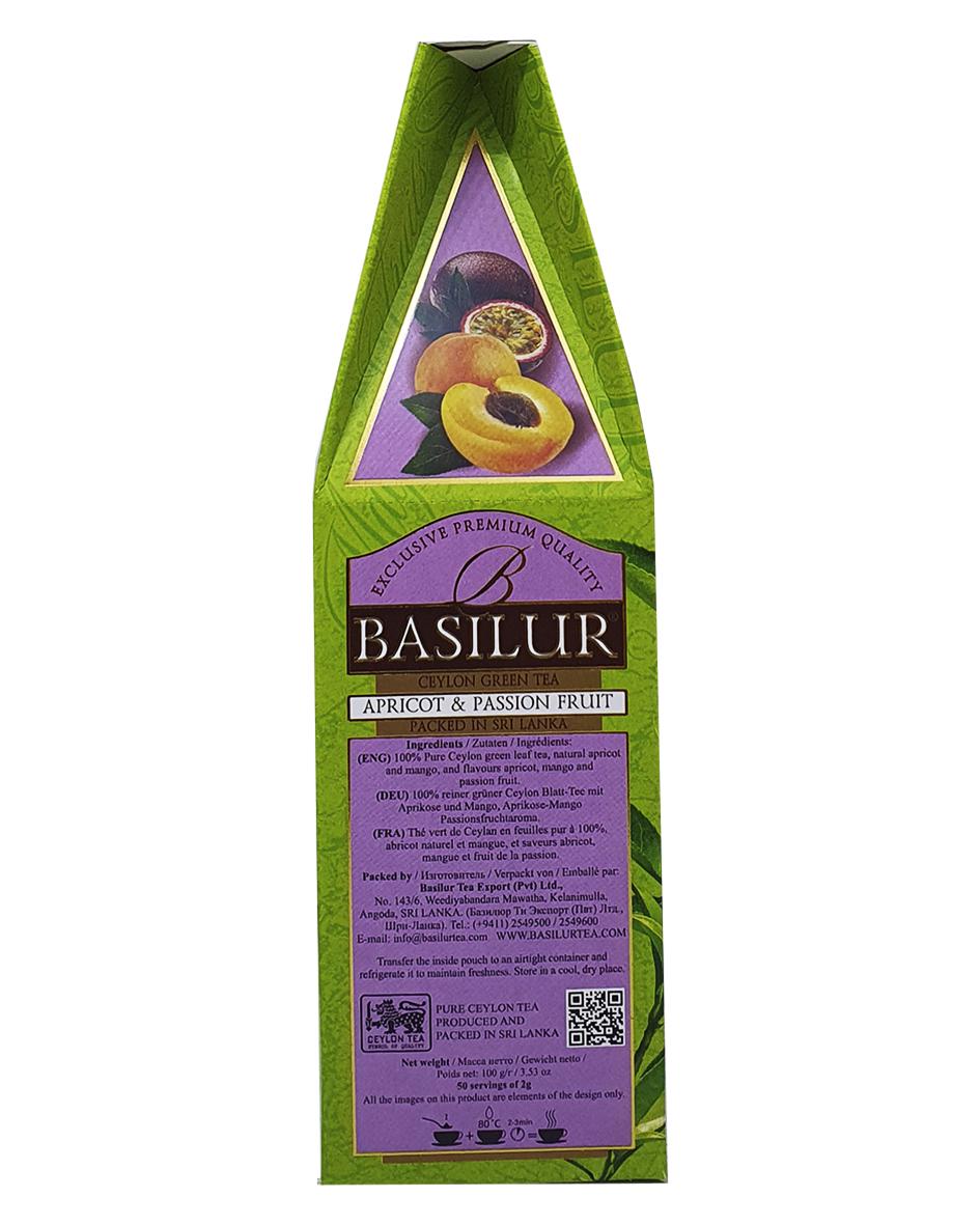 Чай зеленый Basilur Волшебные Фрукты Абрикос и Маракуйя 100 г (55192) - фото 5