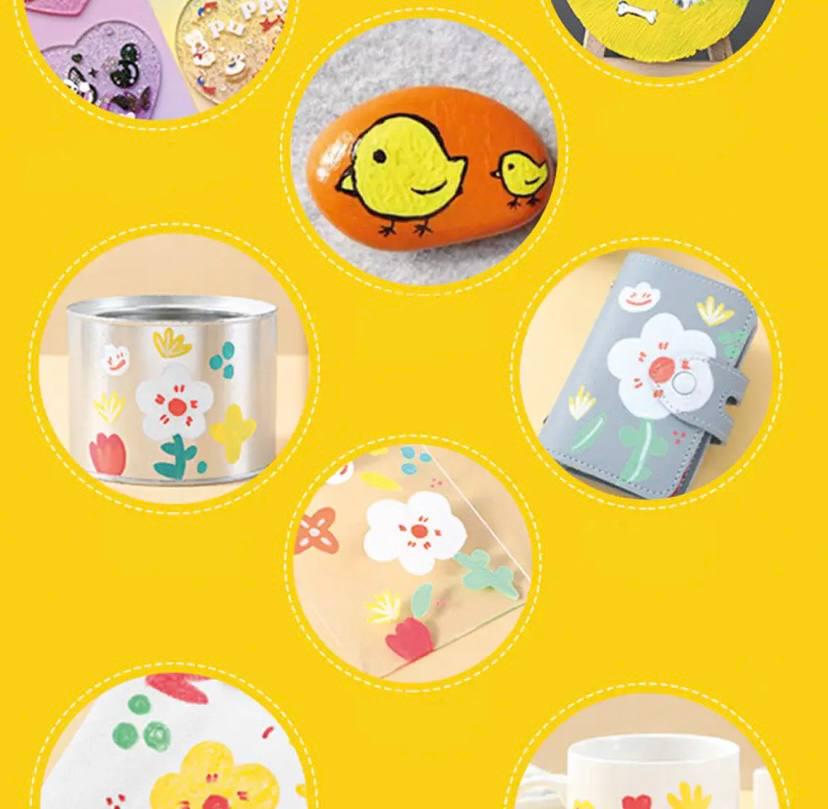 Маркеры акриловые с печатью 24 шт. (88d798b6) - фото 5 Маркеры акриловые с печатью 24 шт. (88d798b6) - фото 5