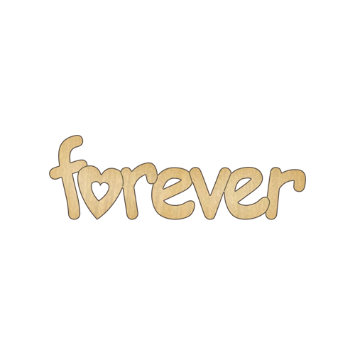 Заготовка из фанеры №132 Forever (5733)