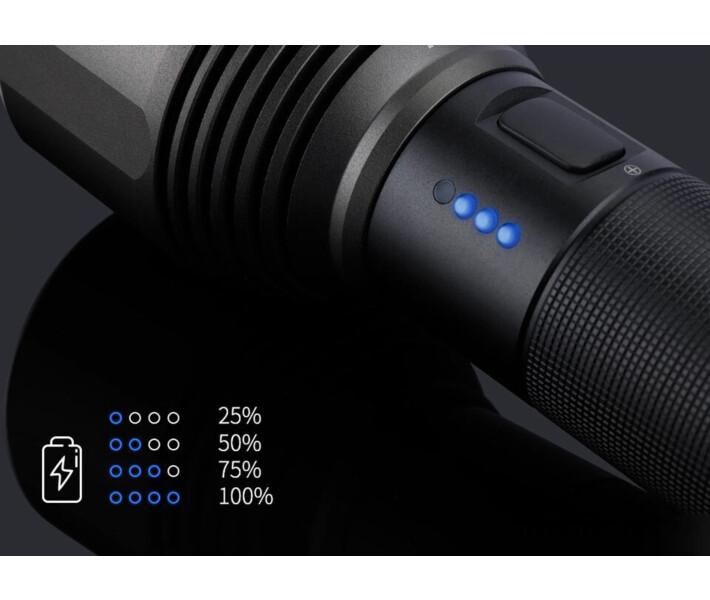 Фонарь аккумуляторный Nextool 2000 Lm 380 м 5000 mAh 6500 K Tipe-C (NE01216) - фото 9 Фонарь аккумуляторный Nextool 2000 Lm 380 м 5000 mAh 6500 K Tipe-C (NE01216) - фото 9