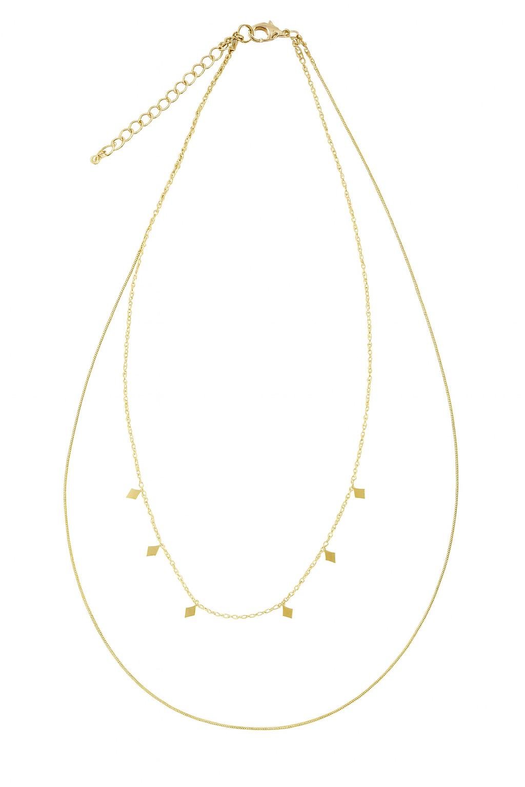 Цепочка 30 см Золотая (PP5-5)