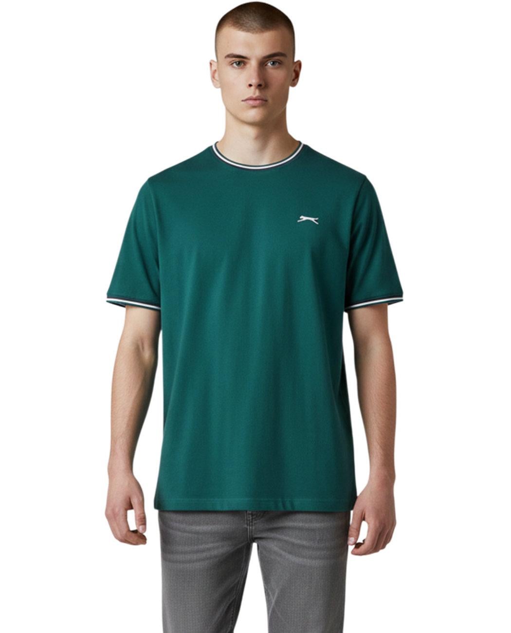 Футболка мужская базовая Slazenger 59200728 L Хвойный (2592007284302)