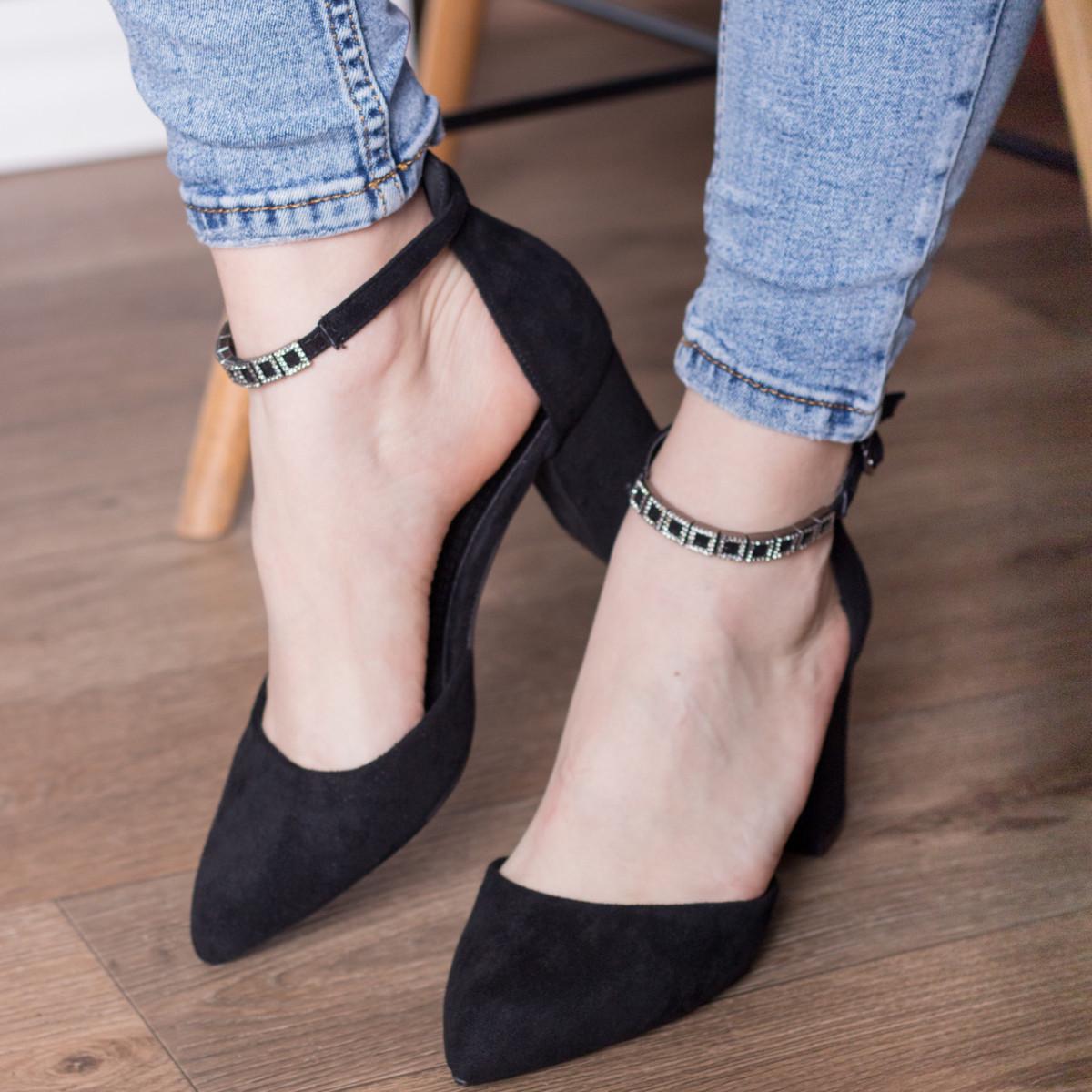 Туфлі жіночі Fashion р. 40 25,5 см Чорний (2790)