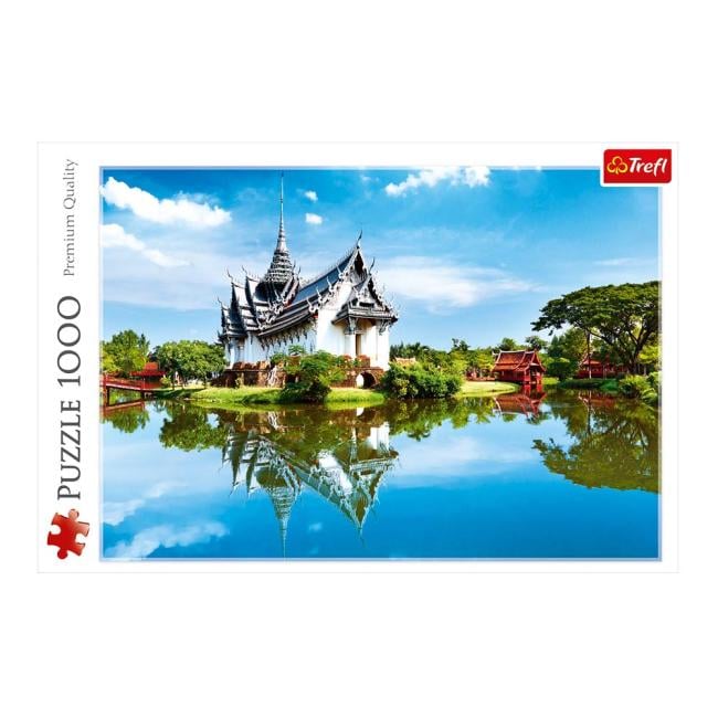 Пазли Trefl Палац Санпхет Прассат з картону на 1000 ел. Різнокольоровий (150-98-10437)