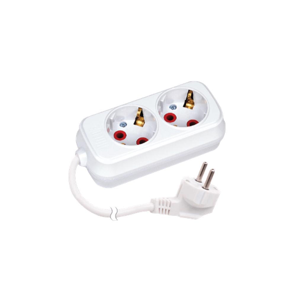 Подовжувач HOROZ ELECTRIC з заземленням 2/3 м 3х1 мм2 16A 250V (200-203-201)
