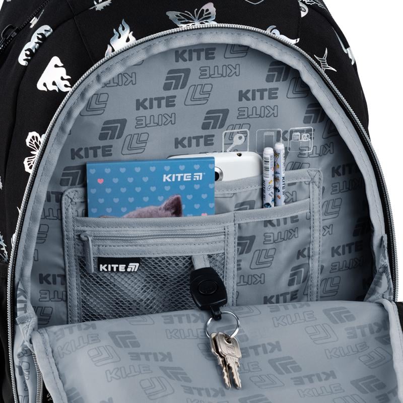 Школьный рюкзак KITE Education teens K25-905M-2 с ортопедической спинкой (995357) - фото 4 Школьный рюкзак KITE Education teens K25-905M-2 с ортопедической спинкой (995357) - фото 4