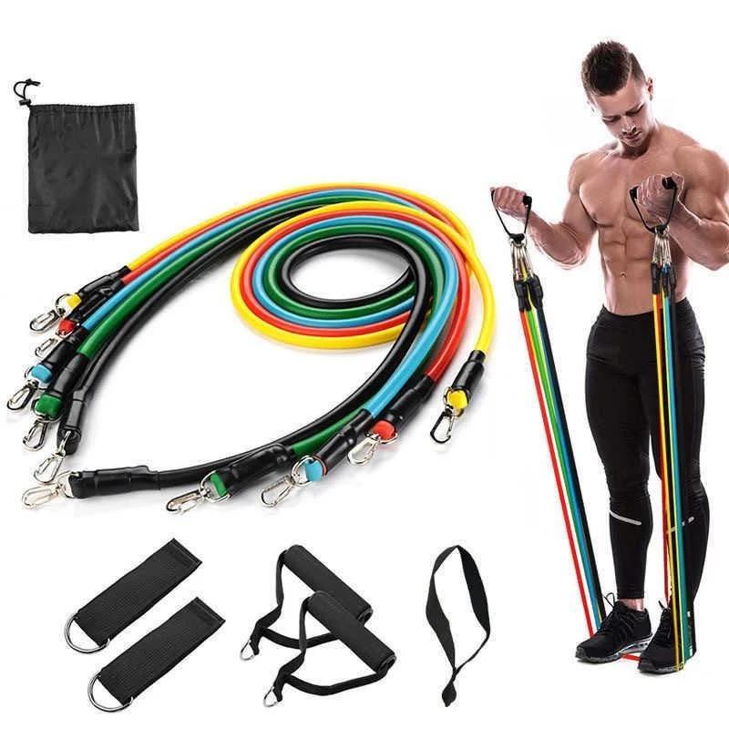 Набор резинок-эспандеров для фитнеса Power Resistance Bands JT-003 - фото 3