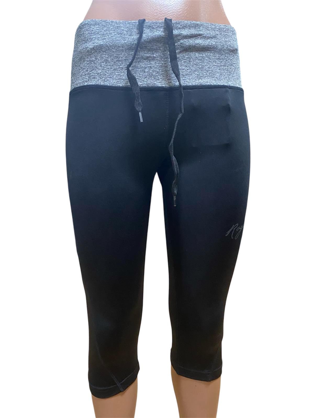 Капрі Rogelli спортивні S Чорний/Сірий (6936116101049)