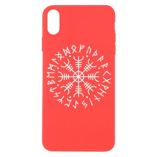 Чехол для iPhone X/Xs Агисхьяльм шлем ужаса (10359457-3-162555)