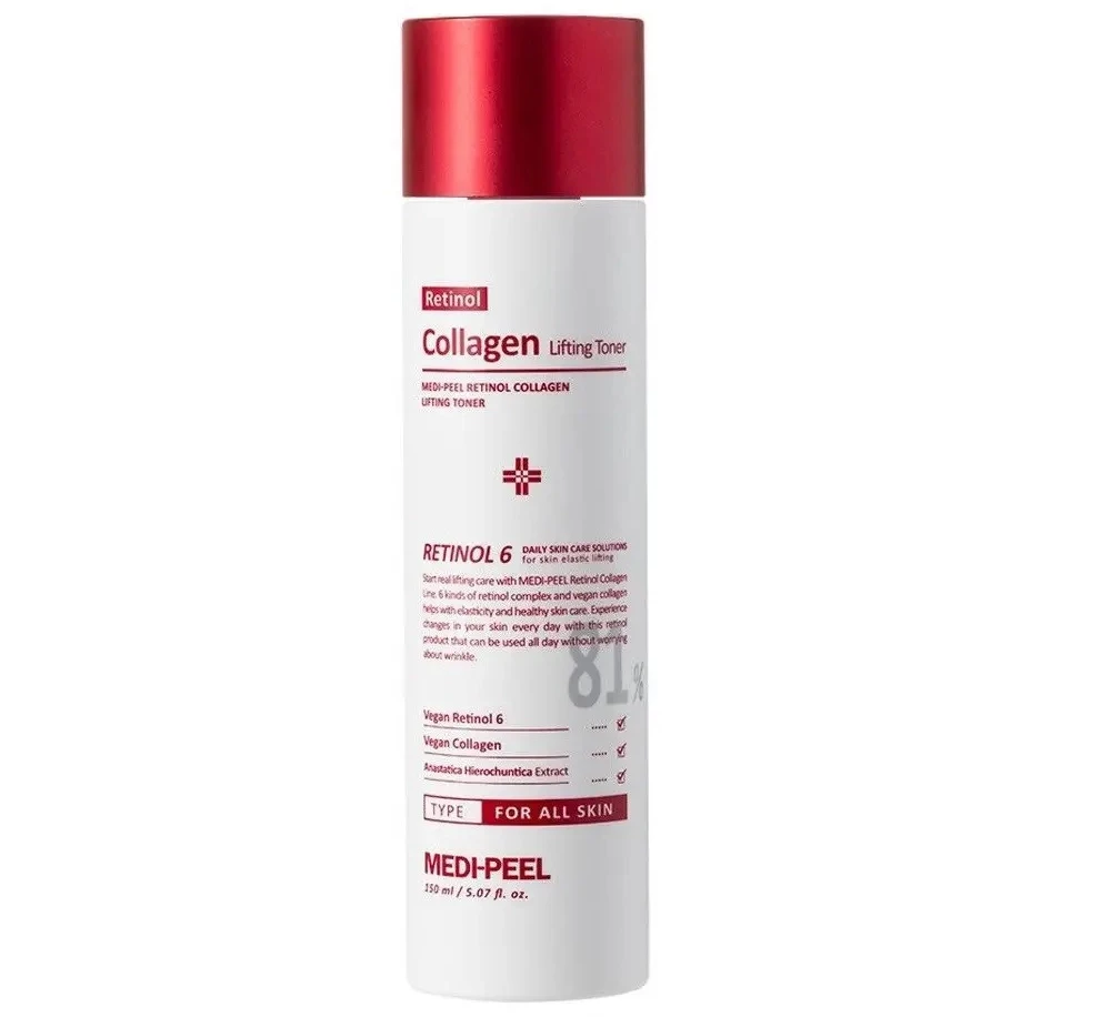 Тонер омолаживающий MEDI-PEEL Retinol Collagen Lifting Toner с ретинолом и коллагеном 150 мл (32123496)