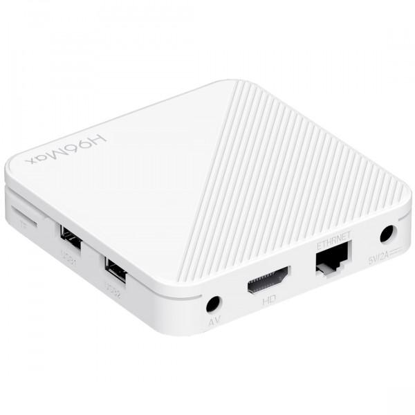 Смарт-приставка H96 MAX H313 2/16 Гб Allwinner H313/Android 14/WiFi 2,4 та 5 ГГц/LAN 100M (H313_ 2GB/16GB) - фото 2 Смарт-приставка H96 MAX H313 2/16 Гб Allwinner H313/Android 14/WiFi 2,4 та 5 ГГц/LAN 100M (H313_ 2GB/16GB) - фото 2